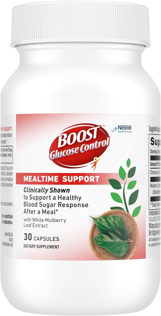BOOST GAST Control Mealtime Dukung Tambahan Dieter, 30 ct