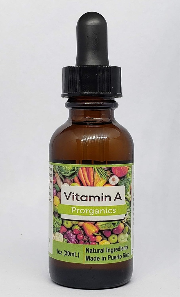 Rare 1oz Organic Liquid Vitamin A oleh Prorganics.