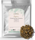 Starwest Botanicals Organic Chamomile Flowers Whole - Dryed Leaf Herb for Tea, Herbal Lotions, & Baking, Sourced from Kroasia & Bulgaria, Certifikasi Kosher, Non-GMO