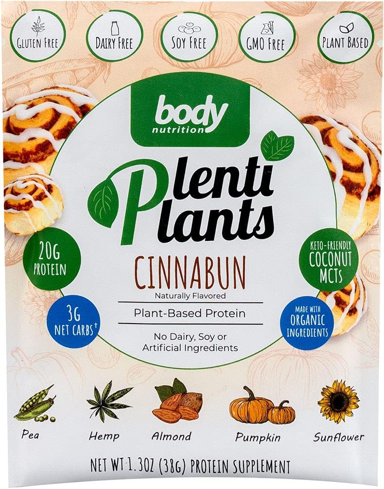 Pembangkit Nuklir Tubuh Tanaman Berdasarkan Protein (CinnaBun, 38g)