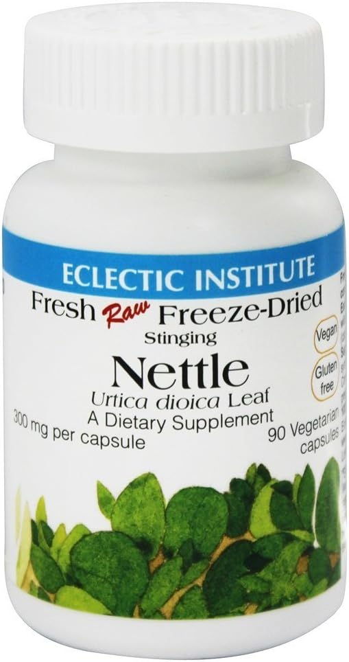 Eclectic Institute - Stinging Nettle Fresh Raw Freeze- Died 300 mg. - 90 Vegetarian Capsules