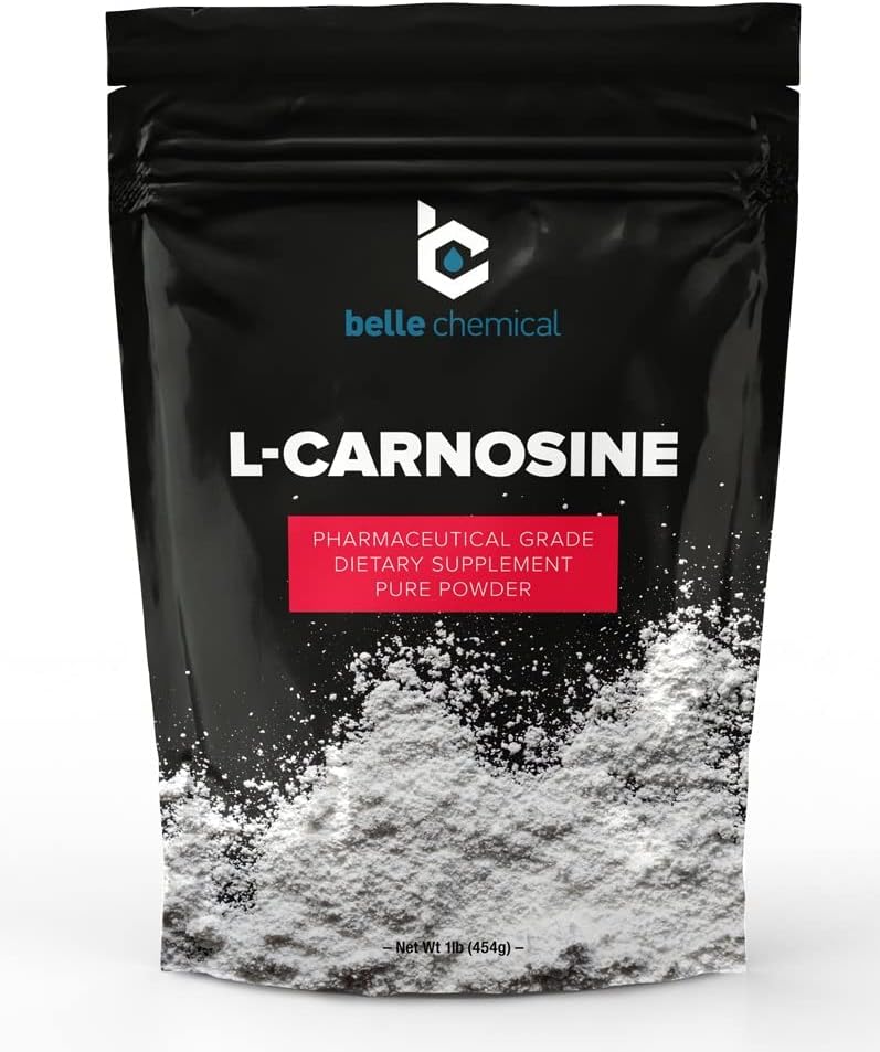 Pure L- Carnosine Powder - Farmasi Tingkat (1 Pound)