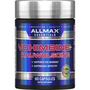 ALLMAX Esenitials YOHIMBINE + RAULSCINE - 60 Capsules - Pendukung Pembakaran Fat & Menekan Appetite - 60 Pelayan