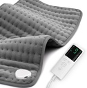 Hasing Pad for Back Pain Relief & Cramps 17 "x33" Large, Moist Dry Heat Options, XL Electric Heating Pads, 9 Heat Setting, Machine Washable, Auto- Off, Gifts for Women, Mom, Men