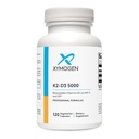 XYMOGEN K2- D3 5000 - Vitamin D3 K2 - Biovailable Vitamin D 5000 IU (Cholecalferol) dengan MK-7 - Heart, Arteri, Bone Health + Ammune Dukungan Supplemen (120 Capsules)