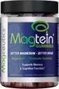 Gummies Magtein - Magnesium L- Threonate Gummy, Brain Supplemen Fokus, Boost Memory & Kognitive Fungsi - 150 Vegan Gummies