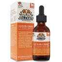 6-in- 1 Kidney Dukungan untuk Dogs & Cats - Promotes Healthy Kidney Fungsi, Energi Levels & Fluid Keseimbangan - Formulatif Veterinarian Suplemen Herbal dengan Vitamin B2 & B6 - 2 fl oz (59 ml)