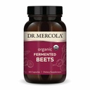 Dr. Mercola Organic Fermentasi Beats - Dukungan Nitric Oxide - USDA Organik, Non- GMO, Gluten- Free & Soy- 60 Kapsul