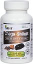 Sayan Siberian Chaga Mushroom Extract dengan Shilajit 90 Capsules / 420mg e.- Ammune and Ditraffic System Supplemen - Fulvic Acid - Energy & Clarity - Exclusive Blend - No Filler