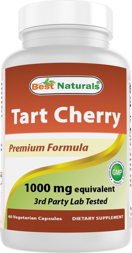 Terbaik Tart Cherry Ekstrak 1000 mg 60 Vcaps