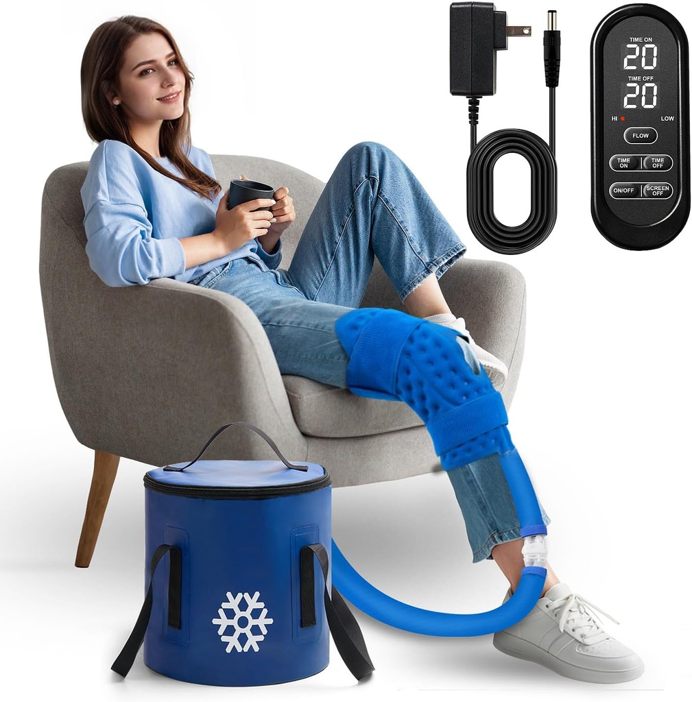 Cold Therapy Machine, Ice Machine for Knee Care Betraction.