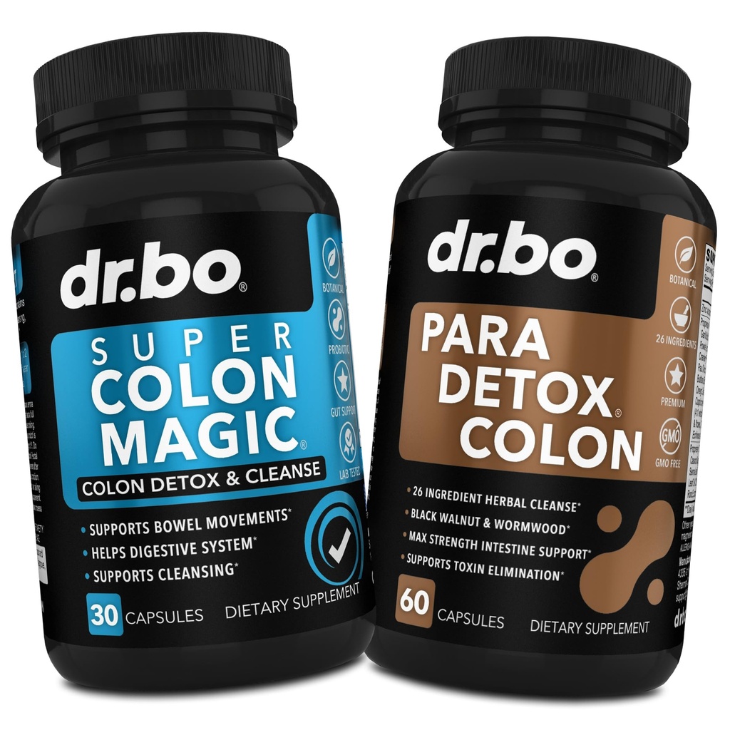 Colon Cleanser Detox & Body Cleanse - 15 Day Colon Cilise Pills with Probiotic & Intestinal Guard Cleanser - Poop Bowel Movement Supplemen Pergerakan Instinsal Homach Bloating Gut Loss Support