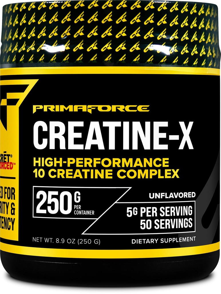 Primaforce Creatine- X 250 Grams - High- Performance 10 Creatine Complex - Unflafeted