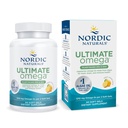 Tanaman Nordic Dibased Ultimate Omega, Lemon Flavor - 60 Vegetarian Soft Gels - 1210 mg Omega-3 - Vegan EPA dan DHA - Suplemen Terbuat dari Alga - Otak & Heart Dukungan - Tidak-GMO - 30 Servis