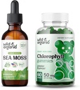 Wild & Organic Sea Moss Tincture 2 fl oz & Chlorofil Gummies