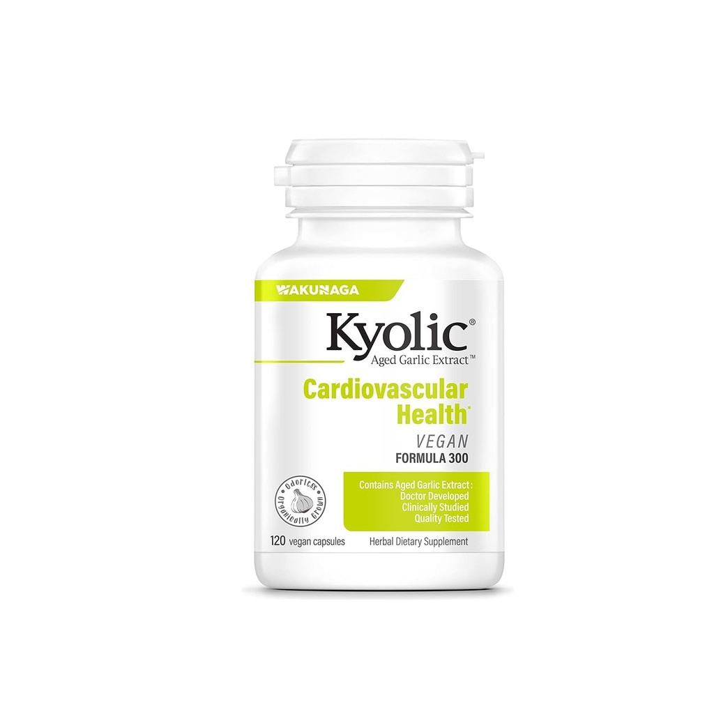 Kyolic Aged Bawang putih Ekstrak Formula 300, Kardiovaskular