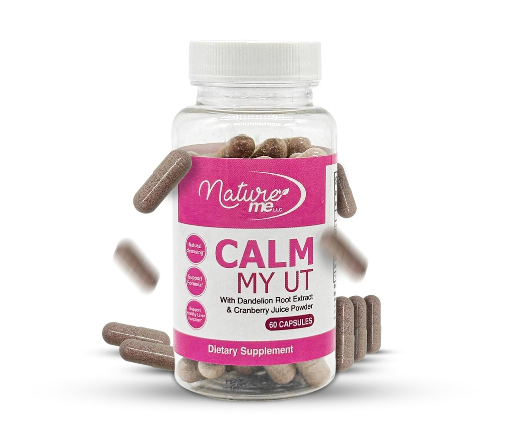 Vagy Reperemenation Calm My UT - Cranberry Suplement for Urinary Tract Health Support for Women - Natural Urinary Wellness Formula - 60 Capsules
