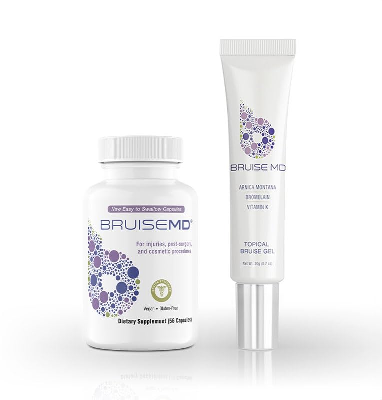 Tambahan & Gel Bundle 126; Pengobatan Kombinasi: 124; Bantuan Clear Bruises & Reduce Swelling