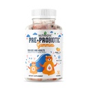 Promitic Gummies with 2 Billion CFU, Prebiotic Fiber Suplement for Kids, Men & Women, Clinically Validated Strain for Ditrains, Easy Bowel Movement & Imunity, 30 Gummy Bears