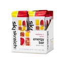 SKRATCH LABS Energy Bar 124; Raspberry + Lemon (12 pack): Plant Based Healthy Snack 124; Low Sugar - 4g Protein 14; non-gmo, gluten free, soy free, vegan, kosher