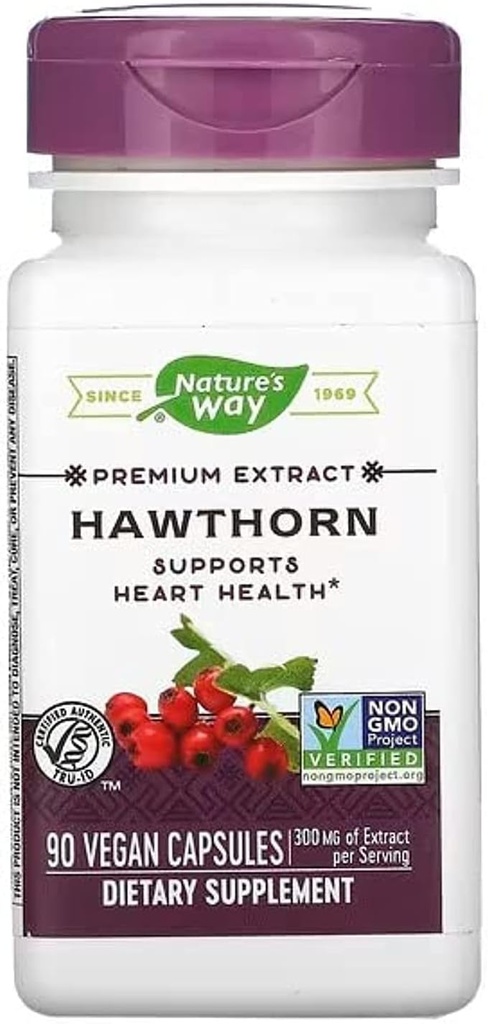Nature 's Way Hawthorn Berries, 90 Capsules (Paket 2)