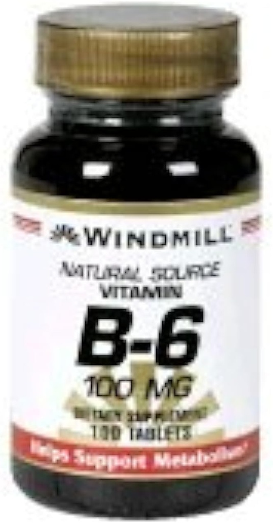 Windmill Vitamin B-6 100 mg Tablet 100 TB