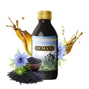 Hemani Black Seed Oil 60ml - Murni Premium Cold- Menekan Nigella Sativa Black Cumin Oil untuk Kesehatan Digetilla, Dukungan Sistem Imune. Sumber Alam Thymoquinone