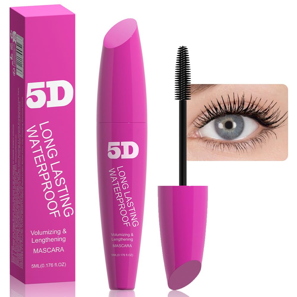 Black Volumizing Curl Long- Mengenakan Mascara Smudge- Bukti Panjang Ketegangannya Lembut Lashes Segar Air bukti Tidak Memar Non Smudging Clumelty Bebas