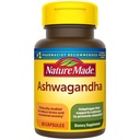 Nature Made Ashwagandha Capsules 125mg for Stress Dupport, 60 Capsules, 60 Day Supply