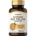 Piping Rock Bee Pollen dengan Royal Jelly dan Propolis 124; 120 Caplets 124; Suplemen Pelengkap untuk Perempuan dan Pria 124; Non- GMO, Gluten Bebas