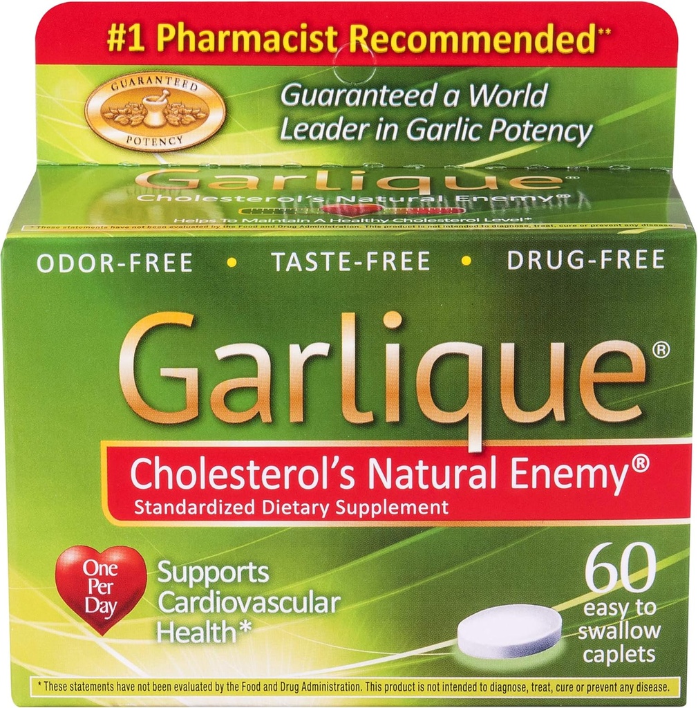 Garlique Caplets 60 Tablet (Paket 4)