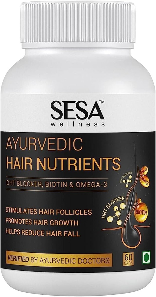 General SE- SA DHT Blocker (60 Veg Capsules) 100% Herbal dengan Efek Sisi Tidak Dikenal - oleh farmakylife