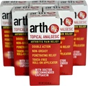Topical Analgesic Pain Relief Rolls-on with Capsaicin for Deep Tenepering Pain Relief, Warming Capsaicin for Easing Pain from Arthritis and Muscle Aches and Pains, 18 oz