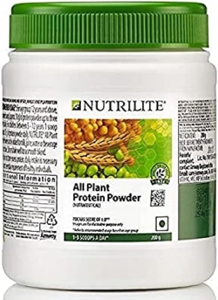 Amway Nutrilite All Plant Protein Powder - 200G And Stylish Hair / Head Band