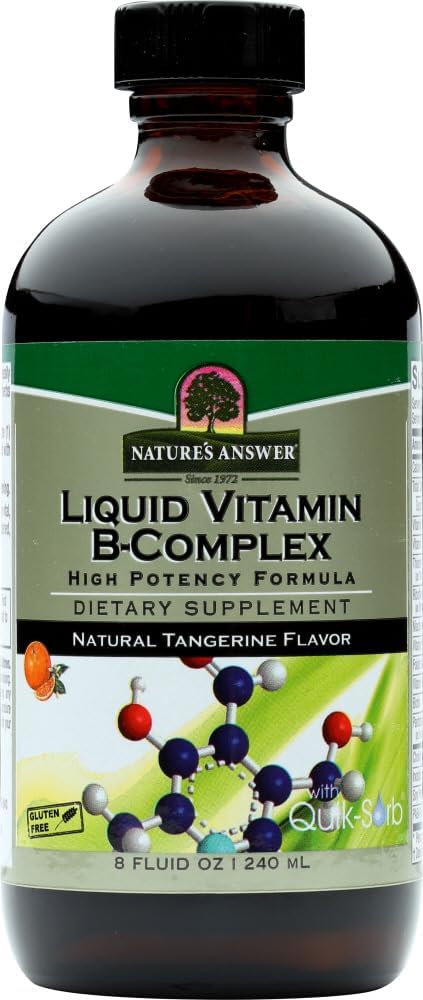 Jawaban Alam, Vitamin B Kompleks, 8 Fl Oz