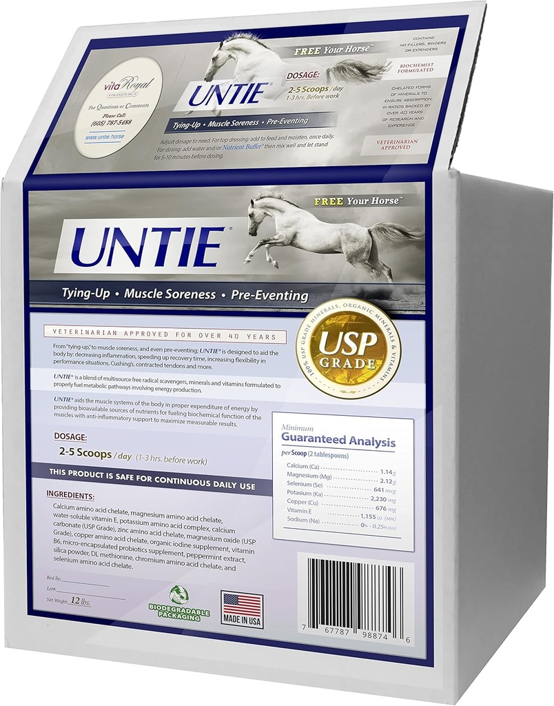 Untuk Kuda - Inflammatory, Otot dan Dukungan Bersama - 100% Absorbable (12 Ibs.)