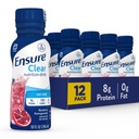 Pastikan Cair Bersihkan Nutrition Minum, 0g lemak, 8g protein, Blueberry Pconomiate, 10 Fl Oz (Paket 12), Botol, gluten gratis