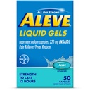 Aleve Liquid Gels, Naproxen Sodium untuk Pain Relief Count