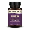Dr. Mercola Lutein dengan McXanthin, 30 hamba (30 Kapsul), 40 mg Lutein Per Serving, Suplemen Dieter, Support Vision Health and Cognitive Fungsi, Non-GMO
