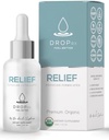 DropRx Relief oleh Dr. Nicole Saphier - Deviils Claw & Organic Ginger Root Extract, Support Joint Health & Digetical Wellness, Organic, Non GMO, Vegan, Gluten Free & Kosher, Made in USA (2 Fl Oz)