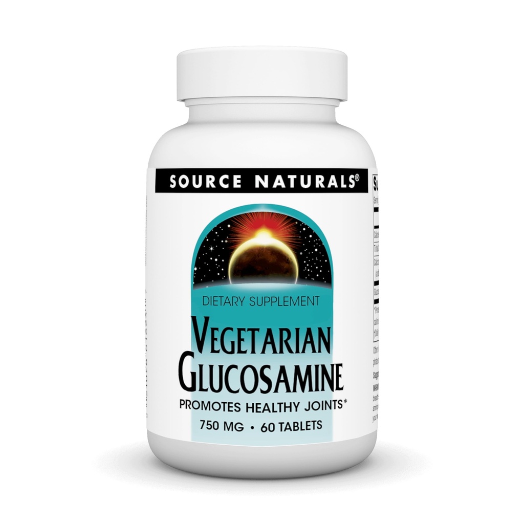 Sumber Glucosamine Vegetarian, Promotes Sehat Joints *, 750 mg - 60 tablet