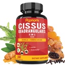 Premium Cessus Quadrangularis Capsules dengan Boswellia, Guggul, Turmeric, Black Pepper Extract - 150 Capsules - 5 Pasokan Bulan