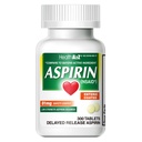 HealtA2Z ® Aspirin 81 mg 124; Kekuatan Rendah 124; Entertaic Coated 124; Relief nyeri 126; Reduces Minor Aches Muscle Pain & Cramps 124; Reducer Fever 124; Reduces Headache (300)
