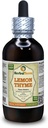 Lemon Thyme (Thymus x Citriodorus) Tincture, Organic Dry Herb Cair Extract (Nama Merek: HerbalTerra, Proughtly Made in USA) 4 f.oz (120 ml)