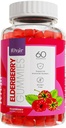 Khair Halal Elderberry Gummies - Super Antioksidants Suplemen, Boosts Immunity & Fights Seasonal Allergies - Non GMO, Vegetarian, Gluten Free, Gelatin Free & Halal Vitamin - 60 Gummies