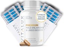 VITALUX 124; # 1 Dosed Premium Erection Dukung & Libido Booster 14; 14- Fastending Blood Flow, Size & Firness for Men 's Enhancement Protect 124; L-Arginine + 18 Ingregents Party Test + USA Dibuat - 60 Pil