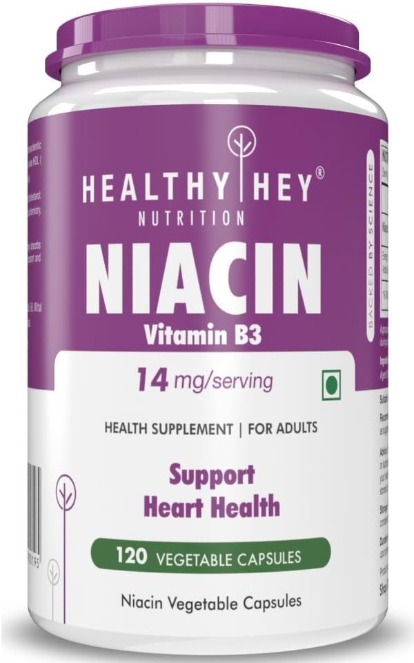 Nutrition Niacin Vitamin B3 120 Veg.