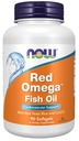 Sekarang Makanan Suplemen, Red Omega ™ dengan CoQ10 30 mg dan Omega- 3 Minyak Ikan, Dukungan Kardiovaskular *, 90 Softgels