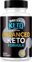 Shredded Keto Pills, Premium Keto Shred Wloss Kapsules, All Natural Keto Suplemen untuk mendukung Fitness and Body Goals, Review ShredKeto Resmi (60 Capsules)